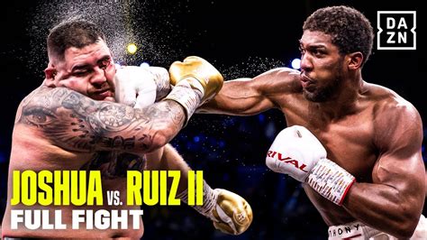 Boxing: Anthony Joshua vs Andy Ruiz Jr 2, rematch, .